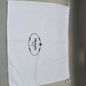 13x17 Prada dust bag